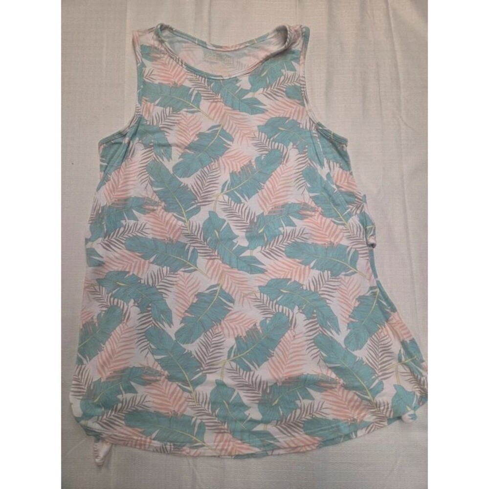 Latched Mama Tropical Palm Nursing Tank Top - Size XL
